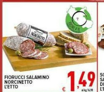 Iper Triscount Salame offerta