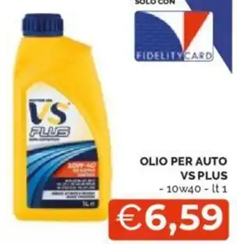 Mercatò OLIO PER AUTO VS PLUS 10w40-lt 1 offerta