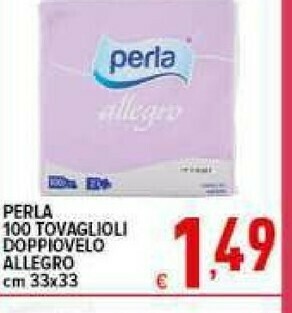 Iper Triscount Tovaglioli offerta