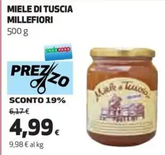 Coop MIELE DI TUSCIA MILLEFIORI 500 g offerta