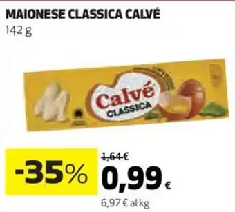 Coop MAIONESE CLASSICA CALVÉ 142 g offerta