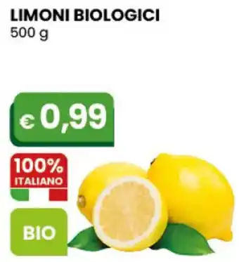 Gala Supermercati LIMONI BIOLOGICI 500 g offerta