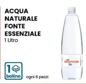 Gala Supermercati ACQUA NATURALE FONTE ESSENZIALE 1 Litro offerta