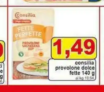Pewex Fette perfette provolone valpadana dolce 140 g(ml) offerta