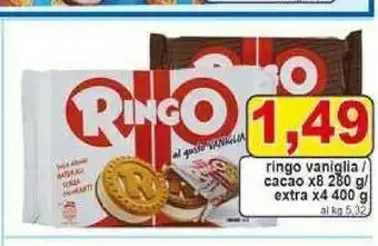 Ringo vaniglia 400 g