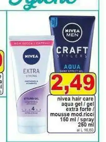 Pewex Hair care aqua gel offerta