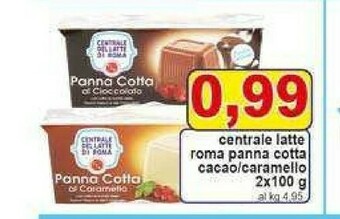 Pewex Panna cotta al caramello 200 g(ml) offerta