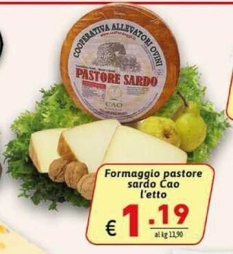 Ipercarni Pecorino offerta