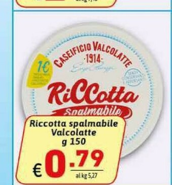 Ipercarni Ricotta offerta