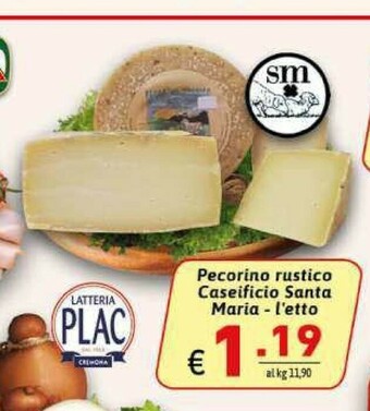 Ipercarni Pecorino offerta