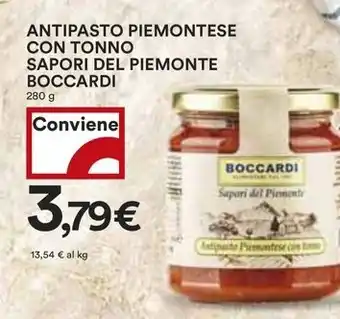 Coop ANTIPASTO PIEMONTESE CON TONNO SAPORI DEL PIEMONTE BOCCARDI offerta