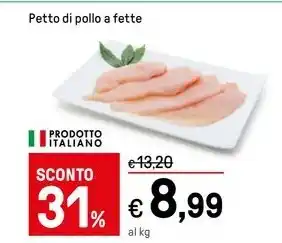 Iper La Grande Petto di pollo a fette offerta