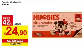 Iper La Grande Pannolini Ultra Comfort HUGGIES offerta