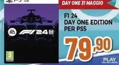 Expert F1 24 DAY ONE EDITION PER PS5 offerta