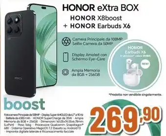 Expert HONOR eXtra BOX HONOR X8boost + HONOR Earbuds X6 offerta