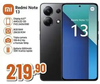 Expert Redmi Note 13 offerta