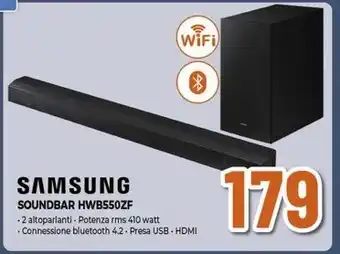 Expert SAMSUNG SOUNDBAR HWB550ZF offerta