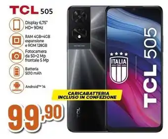 Expert TCL 505 offerta