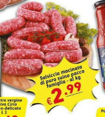 Ipercarni Salsicce offerta
