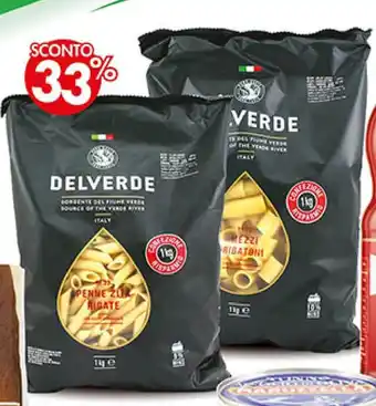 Coal PASTA DI SEMOLA DELVERDE VARI FORMATI CLASSICI KG 1 offerta