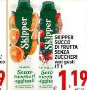 Iper Triscount Skipper offerta