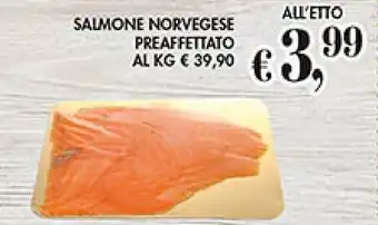Coal SALMONE NORVEGESE PREAFFETTATO offerta