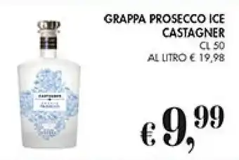 Coal GRAPPA PROSECCO ICE CASTAGNER CL 50 offerta