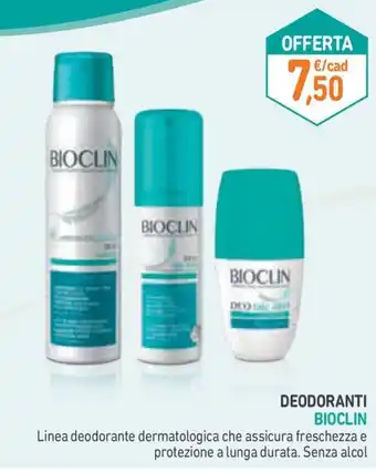 Parafarmacia Conad DEODORANTI BIOCLIN offerta