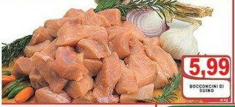 Top Supermercati Bocconcini di suino offerta