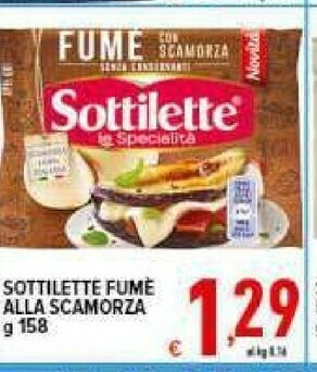 Iper Triscount Sottilette offerta