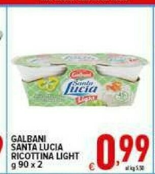 Iper Triscount Ricotta offerta