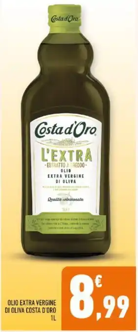 Conad Superstore OLIO EXTRA VERGINE DI OLIVA COSTA D'ORO 1L offerta