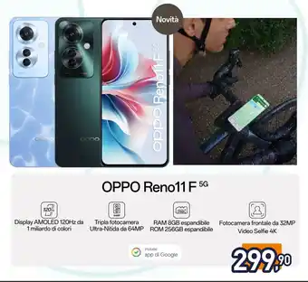 Unieuro OPPO Reno11 F 5G offerta