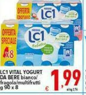 Iper Triscount Yogurt da bere offerta
