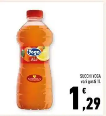 Conad Superstore SUCCHI YOGA vari gusti 1L offerta