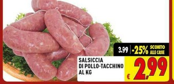 Iper Triscount Salsicce offerta