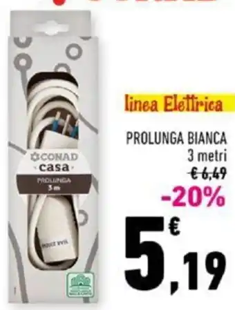 Conad Superstore PROLUNGA BIANCA 3 metri offerta