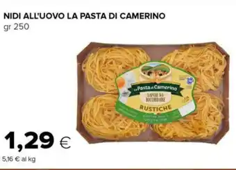 Tigre NIDI ALL'UOVO LA PASTA DI CAMERINO gr 250 offerta
