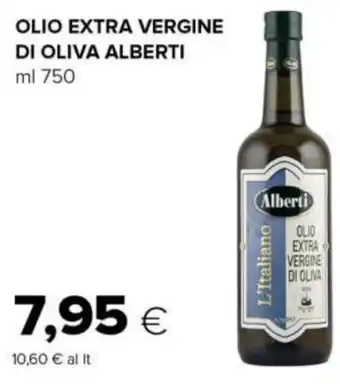 Tigre OLIO EXTRA VERGINE DI OLIVA ALBERTI ml 750 offerta