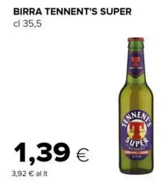 Tigre BIRRA TENNENT'S SUPER cl 35,5 offerta