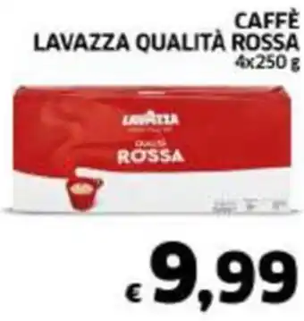 Ecu Discount CAFFÈ LAVAZZA QUALITÀ ROSSA 4x250 g offerta