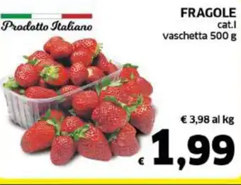 Ecu Discount FRAGOLE cat.I vaschetta 500 g offerta