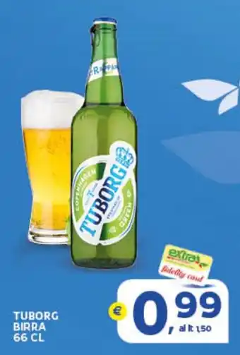 Extra Supermercati TUBORG BIRRA 66 CL offerta