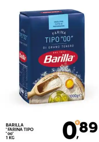 Extra Supermercati BARILLA "FARINA TIPO "00" 1 KG offerta