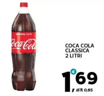 Extra Supermercati COCA COLA CLASSICA 2 LITRI offerta