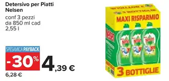 Carrefour Detersivo per Piatti Nelsen 2,55 l offerta