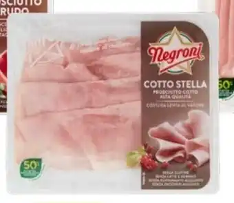 Tigros PROSCIUTTO COTTO STELLA NEGRONI 110 g offerta