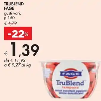 Bennet TRUBLEND FAGE gusti vari, g 150 offerta