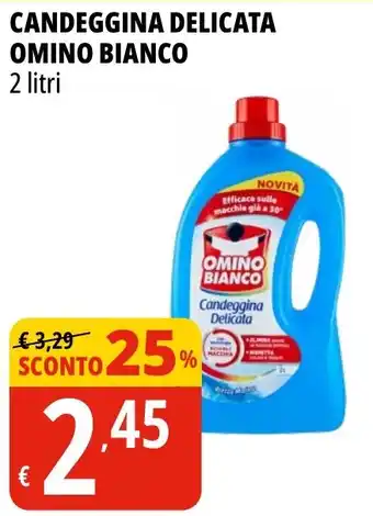 Tigros CANDEGGINA DELICATA OMINO BIANCO 2 litri offerta