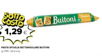 Oasi PASTA SFOGLIA RETTANGOLARE BUITONI gr 230 offerta